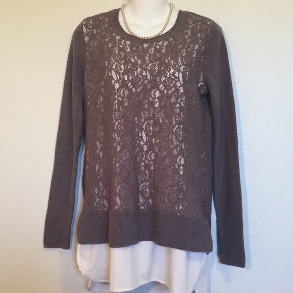 Vera Wang Sweaters - Vera wang sweater blouse, medium